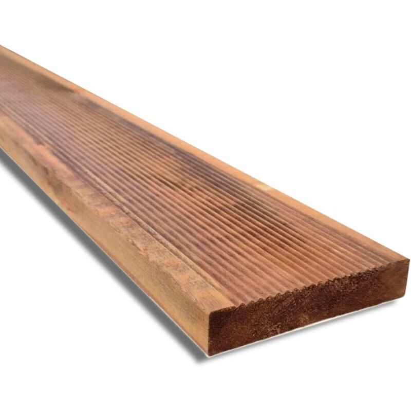 foto del prodotto pavimento in legno antiscivolo da 150 cm, da 14,5x2,8 cm, impregnato