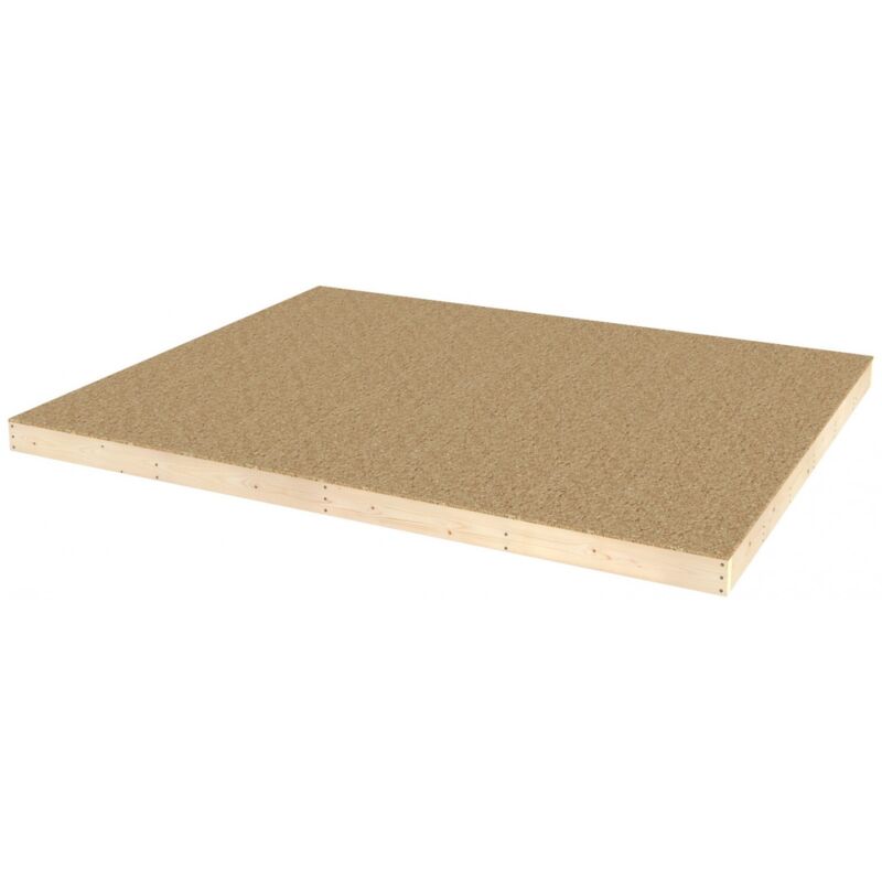 foto del prodotto pavimento in legno per casetta da giardino 9 mq
