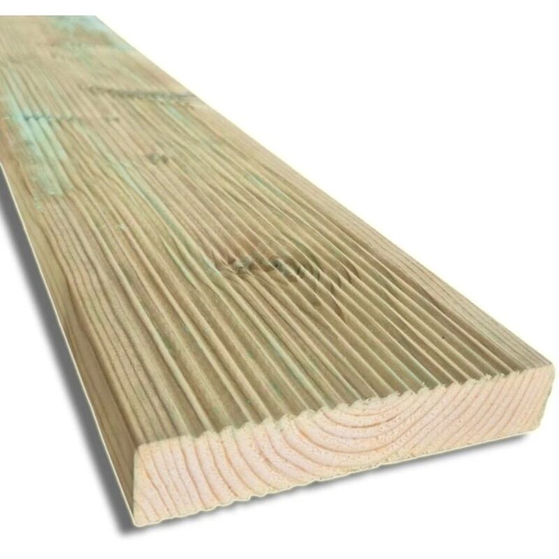 foto del prodotto pavimento in legno per esterno da 200 cm, sezione 14,5x2,7 cm