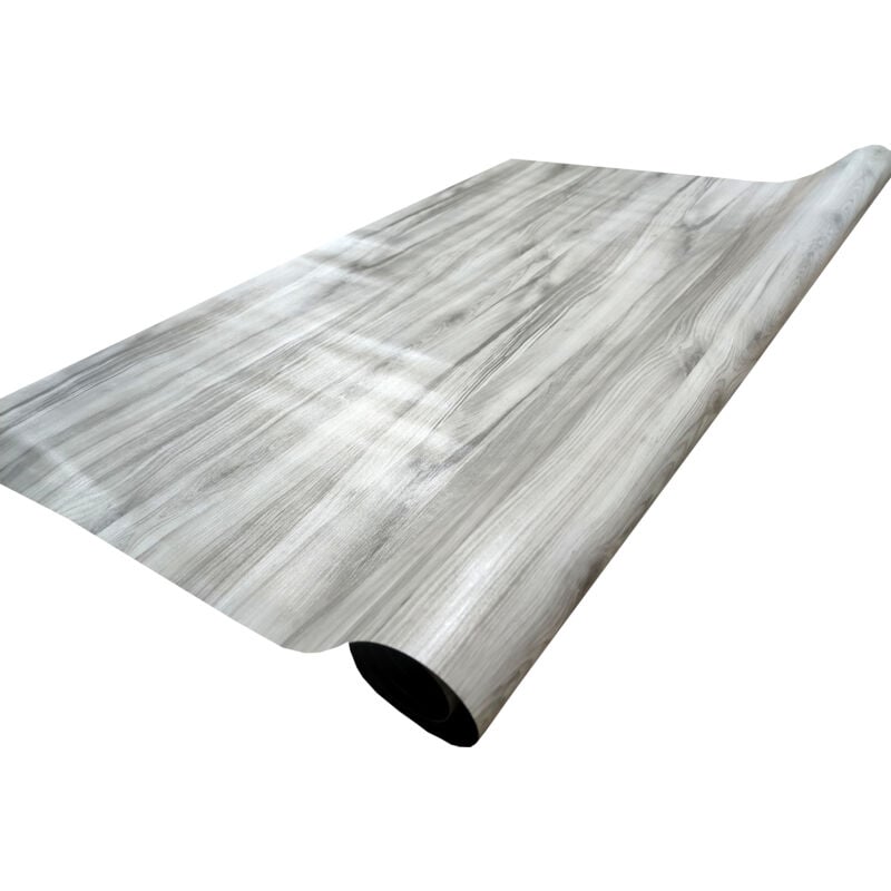 foto del prodotto pavimento pvc 140x100cm 50 pvc 50 vinile linoleum rivestimento pvc rotolo vinile rovere grigio