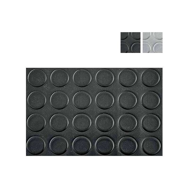 foto del prodotto pavimento pvc bollo mm 1,0 h 100 m 25 nero xtra