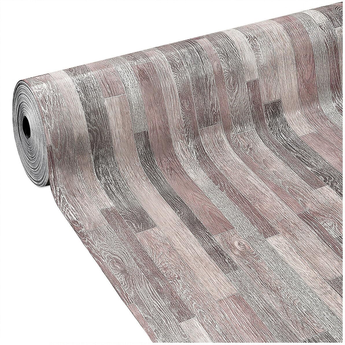 foto del prodotto pavimento pvc rivestimento rotolo vinile 100x850 cm design legno parquet shabby chic dis a