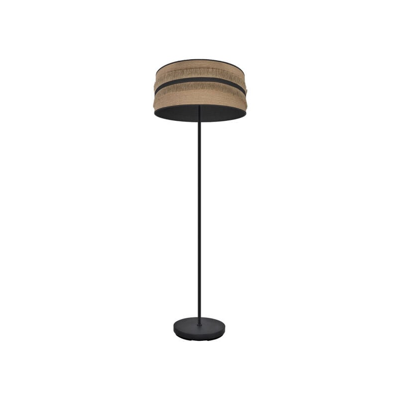 foto del prodotto pavimento soggiorno natalia 1xe27 nero sac nero 164x40x40 cm fabrilamp