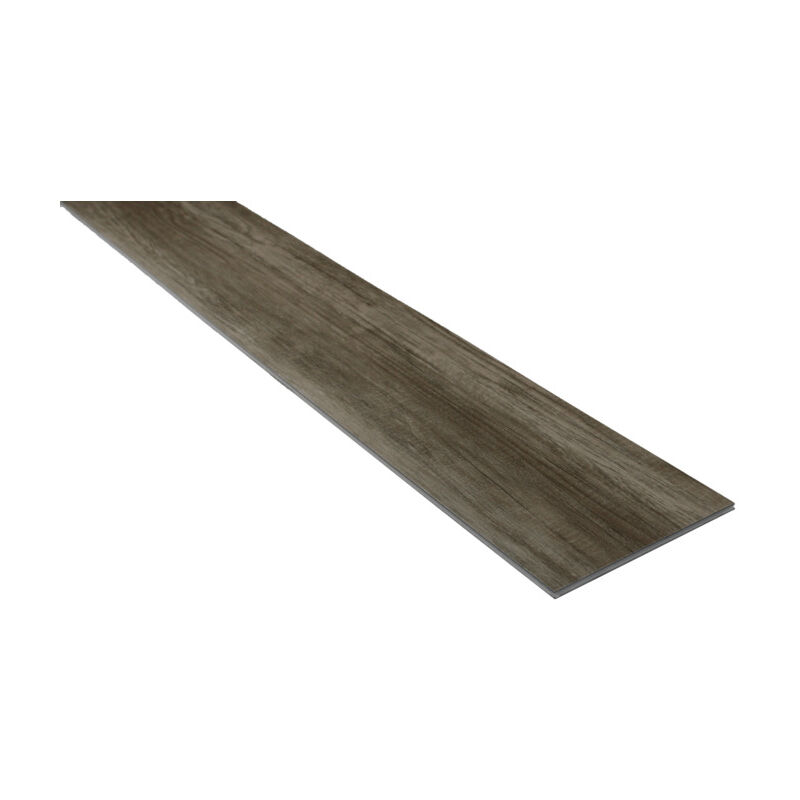 foto del prodotto pavimento spc grigio a clip ad alta resistenza 1,95 m strato di usura 0,5 mm patina grigia, e 5 mm, l 228 mm, l 1222 mm