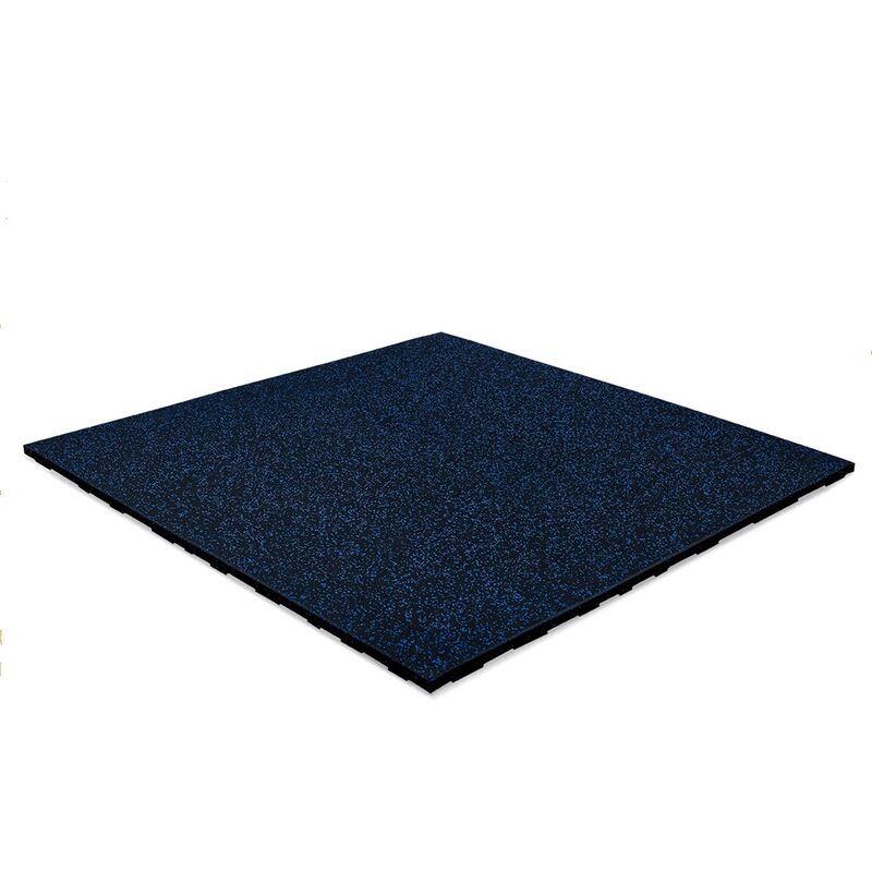 foto del prodotto pavimento sportivo fifteen 100x100 cm 20 mm blu epdm nero sbr