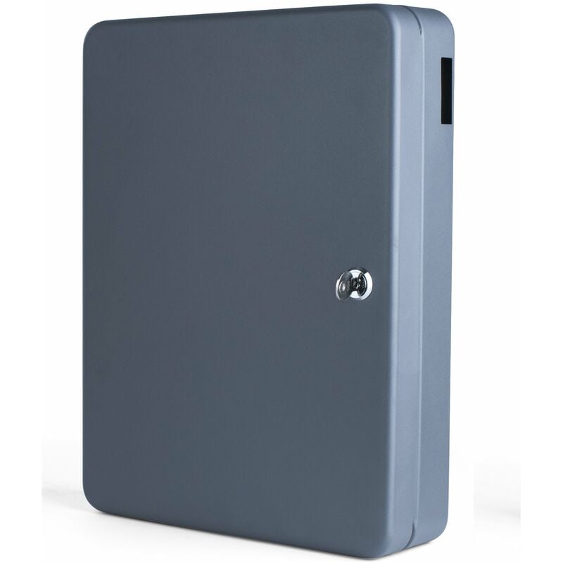 foto del prodotto pavo 8027064 premium armadietto gancetii, gr, portachiavi inclusi, metal, grigio scuro, 140 chiavi