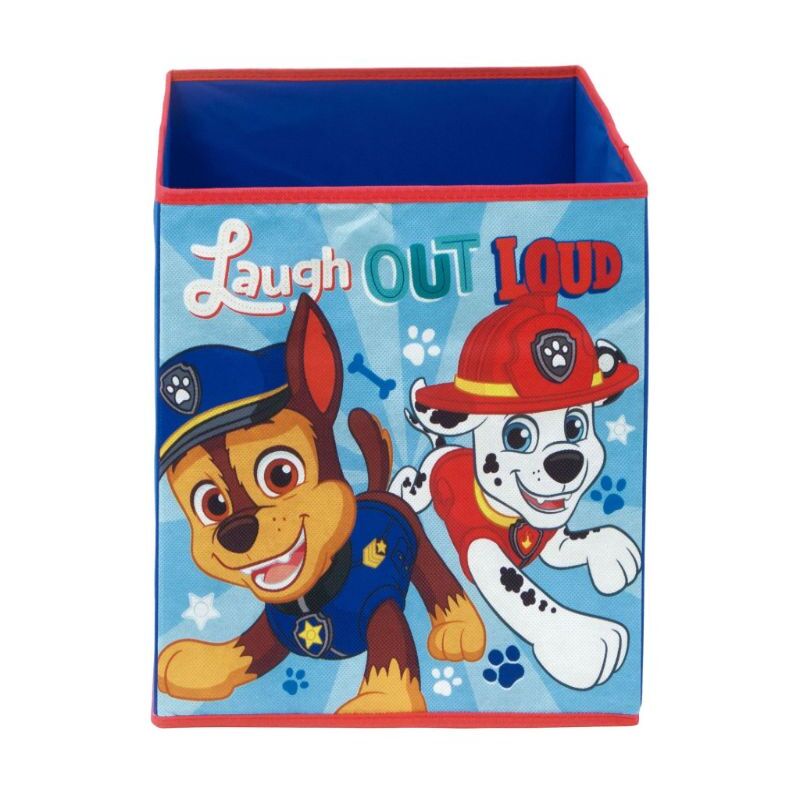 foto del prodotto paw patrol scatola portaoggetti pieghevole