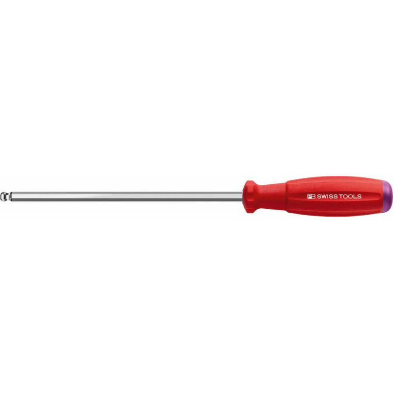 foto del prodotto pb swiss tools cacciavite esagonale 8206s 2,5x90mm con testa sferica swissgrip pb swiss strumenti