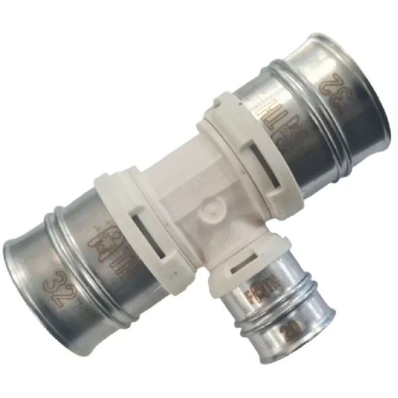 foto del prodotto pbtub ppsu multistrato tee radiale ridotto diametro 32 x 20 x 32 mm