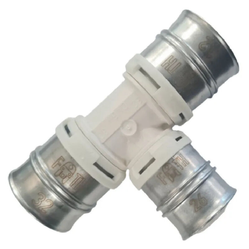foto del prodotto pbtub ppsu multistrato tee radiale ridotto diametro 32 x 26 x 32 mm