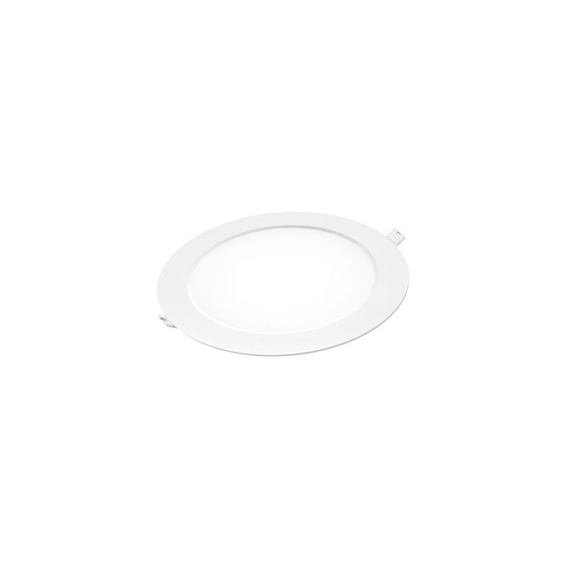 foto del prodotto pc bianco led da incasso rotondo 18w freddo matel