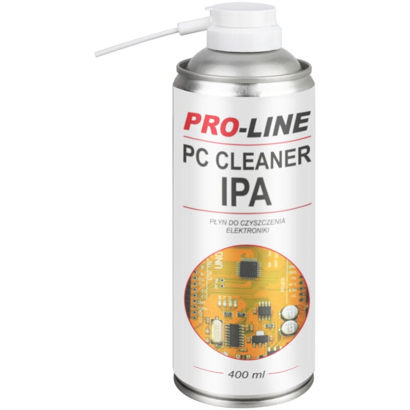 foto del prodotto pc cleaner ipa liquido detergente per elettronica pro line spray 400ml