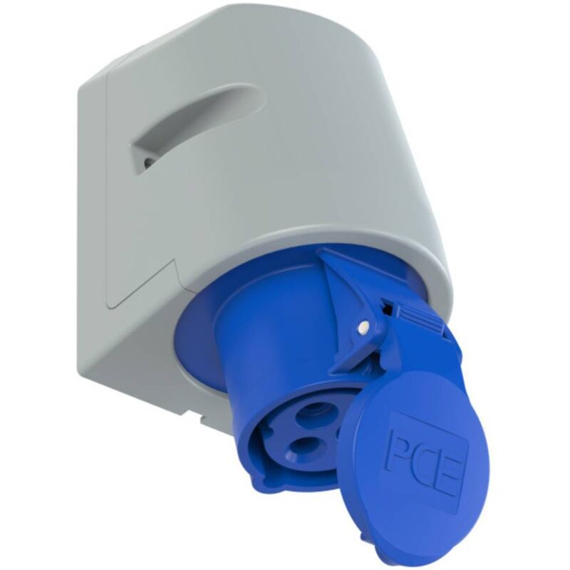 foto del prodotto pce 113-6tt presa da parete cee-cara 16 a 3 poli 230 v 1 pz.