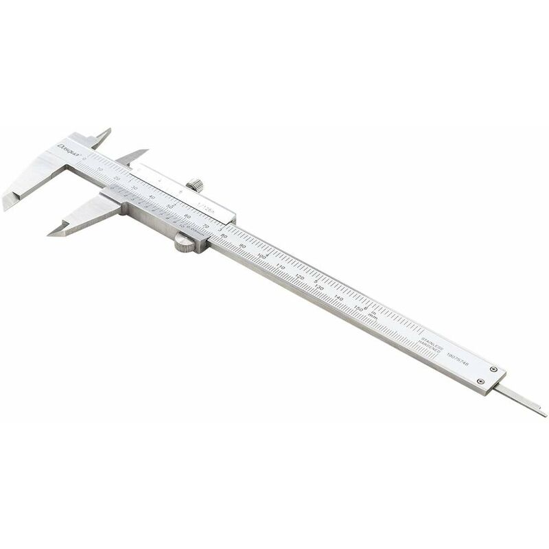 foto del prodotto pce dasqua 1120 3120 calibro a corsoio monoblocco 200 mm acciaio inox