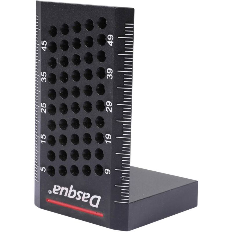 foto del prodotto pce dasqua 1804 5551 righello di marcatura tascabile 68 mm 40 mm lega di alluminio 1 pz.