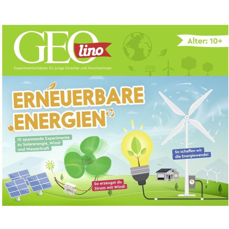 foto del prodotto pce franzis verlag 67222 geolino scatola per esperimenti ad energia solare cartone