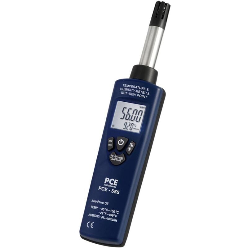 foto del prodotto pce instruments pce 555 igrometro 0 ur 100 ur