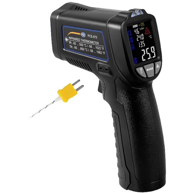 foto del prodotto pce instruments pce-675 termometro a infrarossi