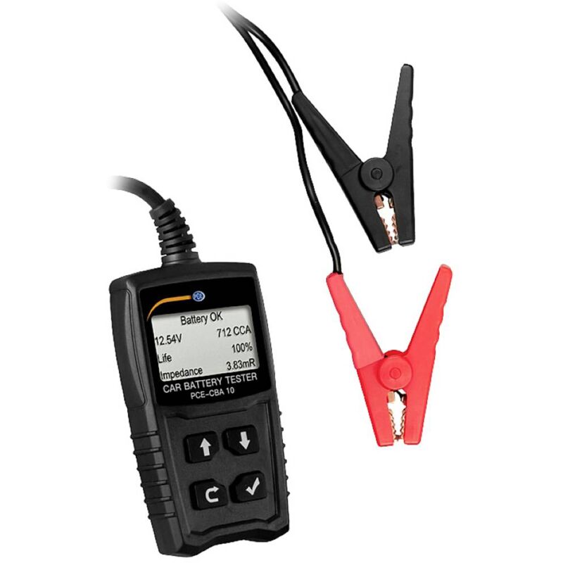 foto del prodotto pce instruments pce cba 10 tester batteria per auto
