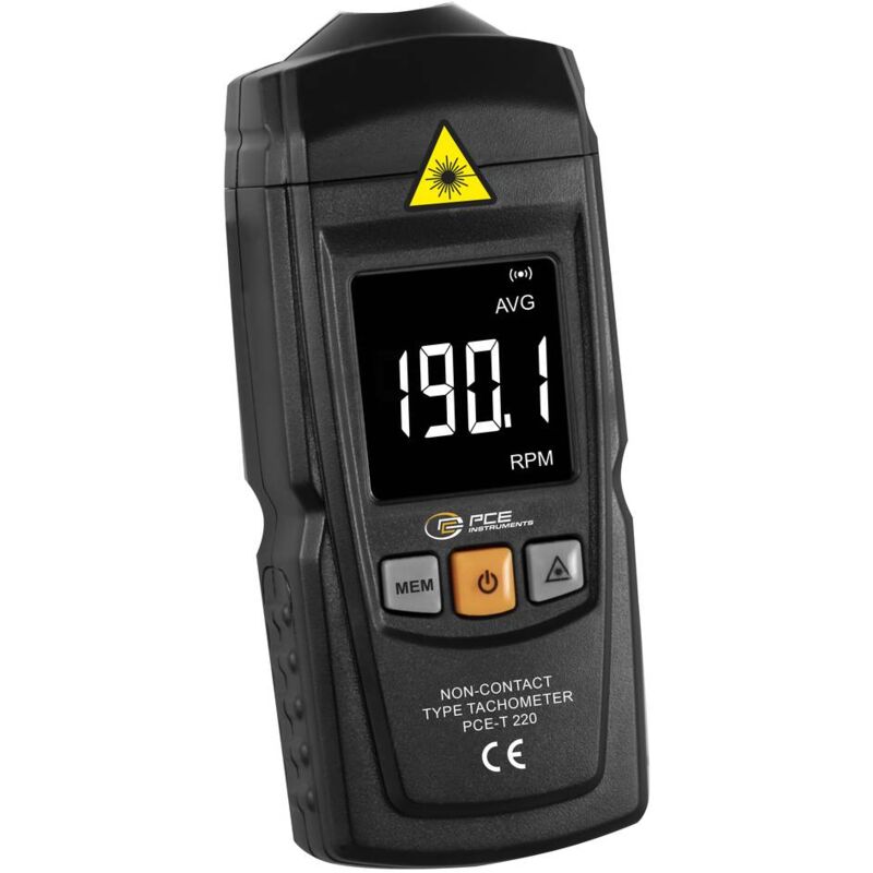 foto del prodotto pce instruments pce-t 220 contagiri manuale 99999 giri min max