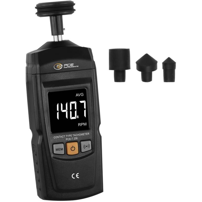 foto del prodotto pce instruments pce t 230 contagiri manuale 9999 giri min max 