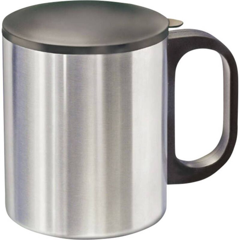 foto del prodotto pce mato interpr sent tazza termica acciaio inox spazzolato , nero 0.280 l 4119