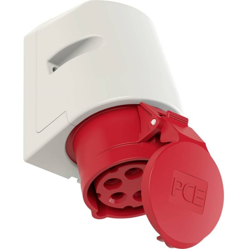 foto del prodotto pce pc electric 115 6 presa da parete cee 16 a 5 poli 230 v, 346 v 1 pz.