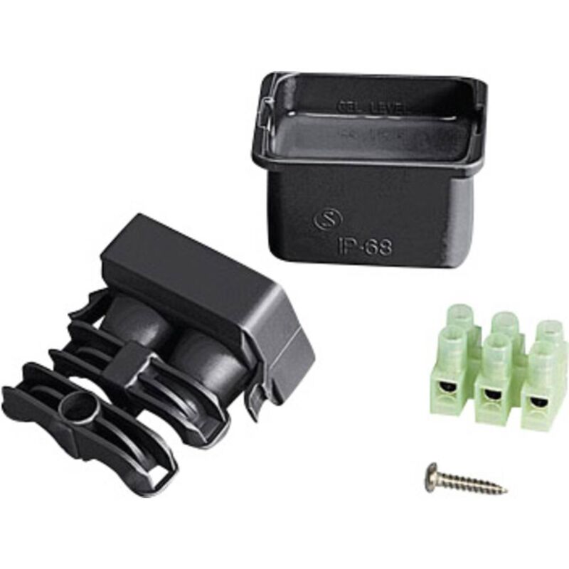 foto del prodotto pce relicon by hellermanntyton 435 01653 relilight v31.5 u1 pa66v0 bk10 muffola per cavi cavo 8 10 mm contenuto 1 pz.