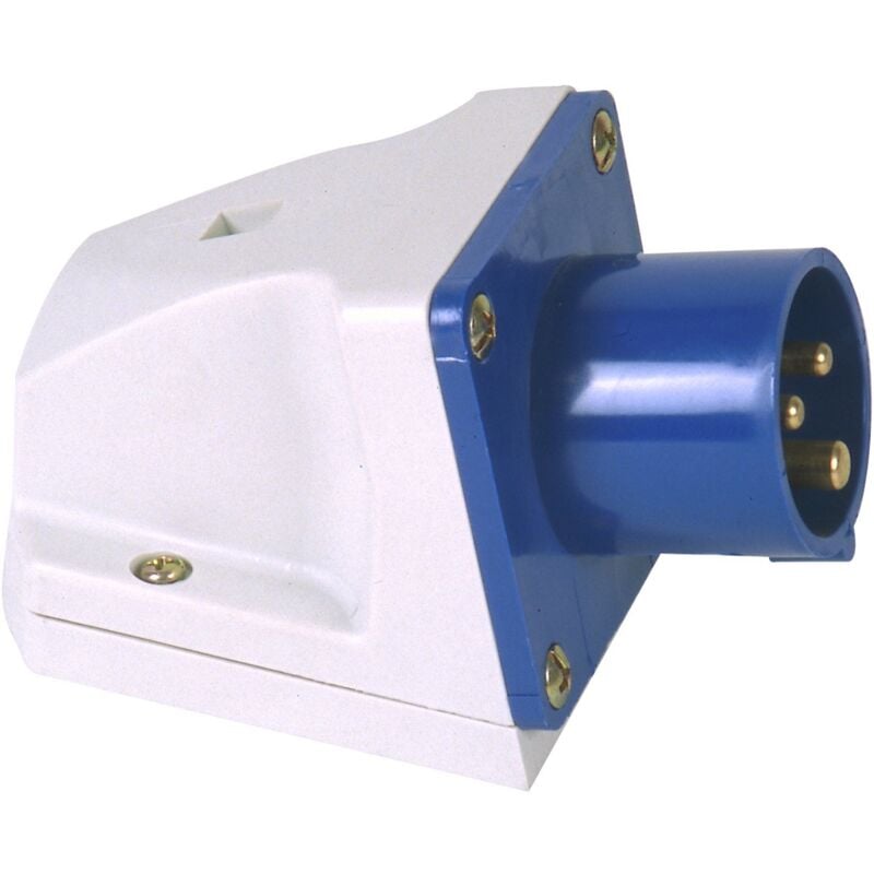 foto del prodotto pce unitec 47405l, spina cee per camper 16a, 3 poli