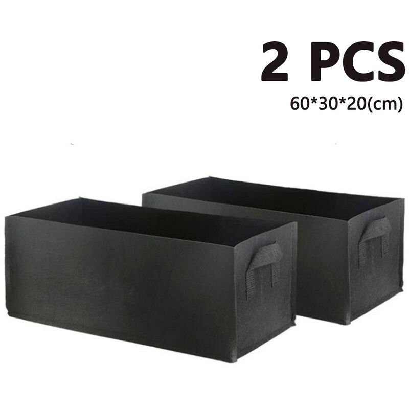 foto del prodotto pcs plant grow bag non woven planting bag with handles for potato tomato strawberry style 1