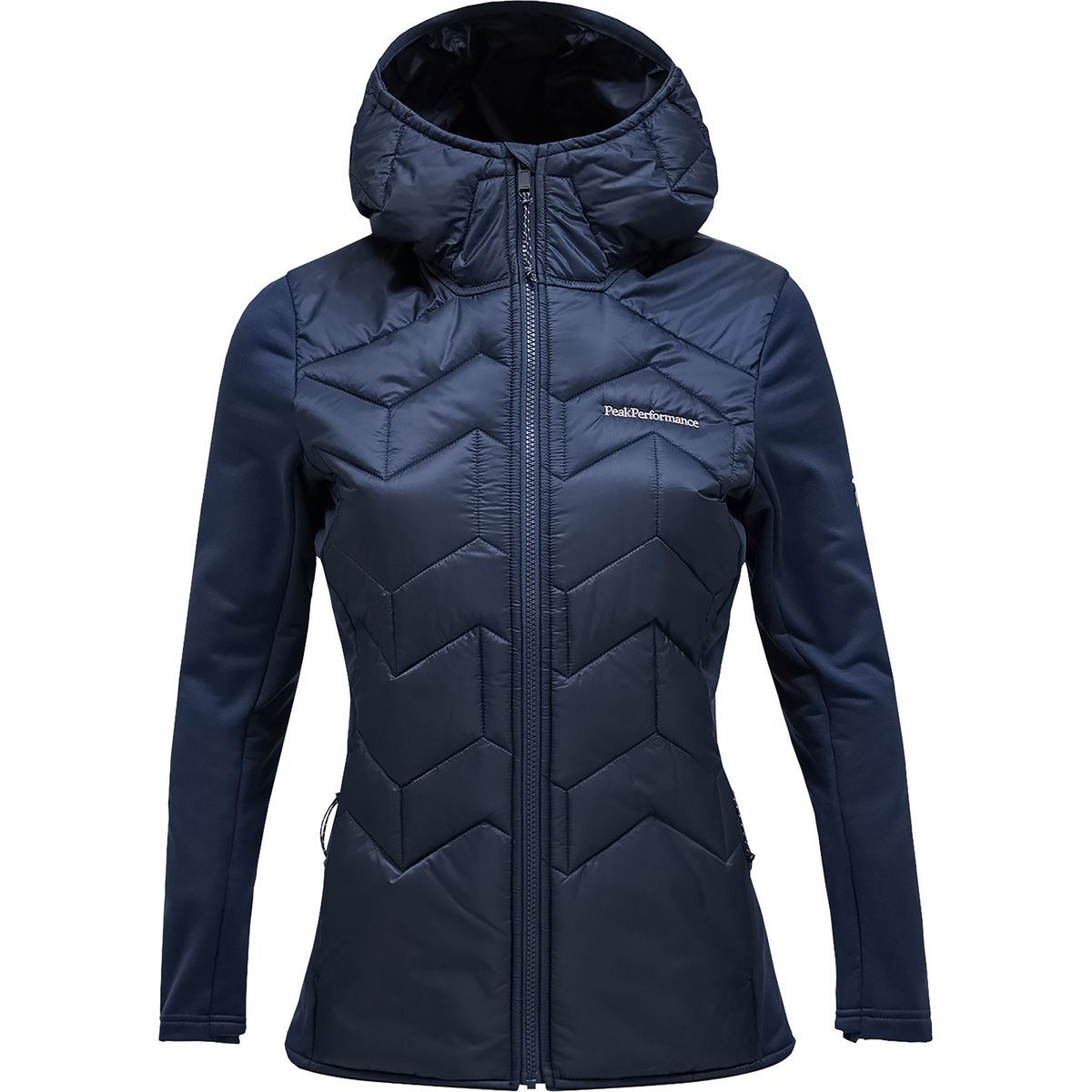 foto del prodotto peak performance donna giacca elevate liner hybrid hoodie
