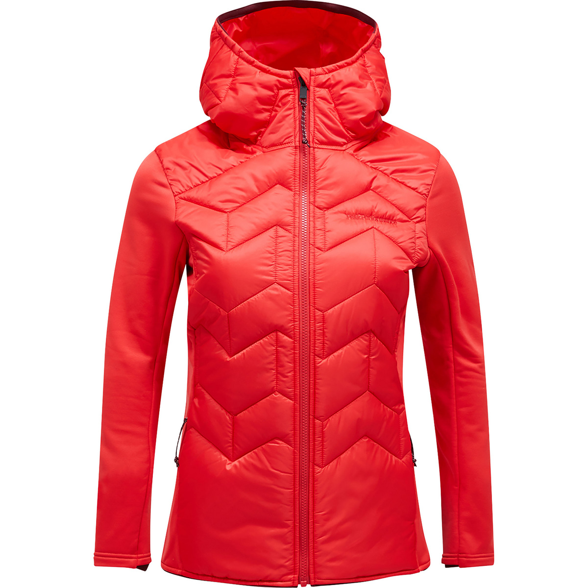 foto del prodotto peak performance donna giacca elevate liner hybrid hoodie