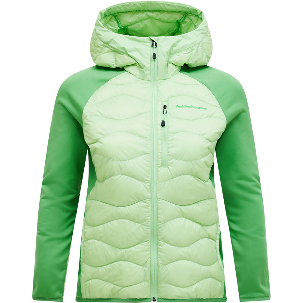 foto del prodotto peak performance donna giacca helium down hybrid hoodie