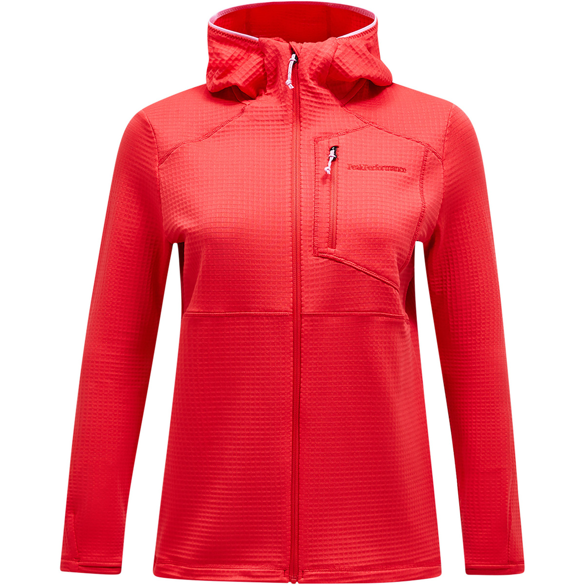 foto del prodotto peak performance donna giacca trail polartec hoodie