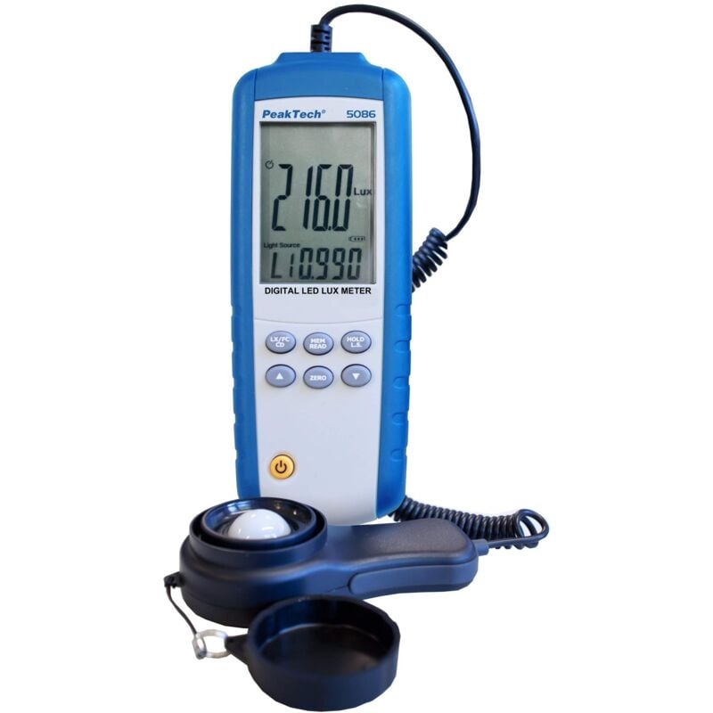 foto del prodotto peaktech - 5086 - misuratore digitale led, 3 3 4 cifre