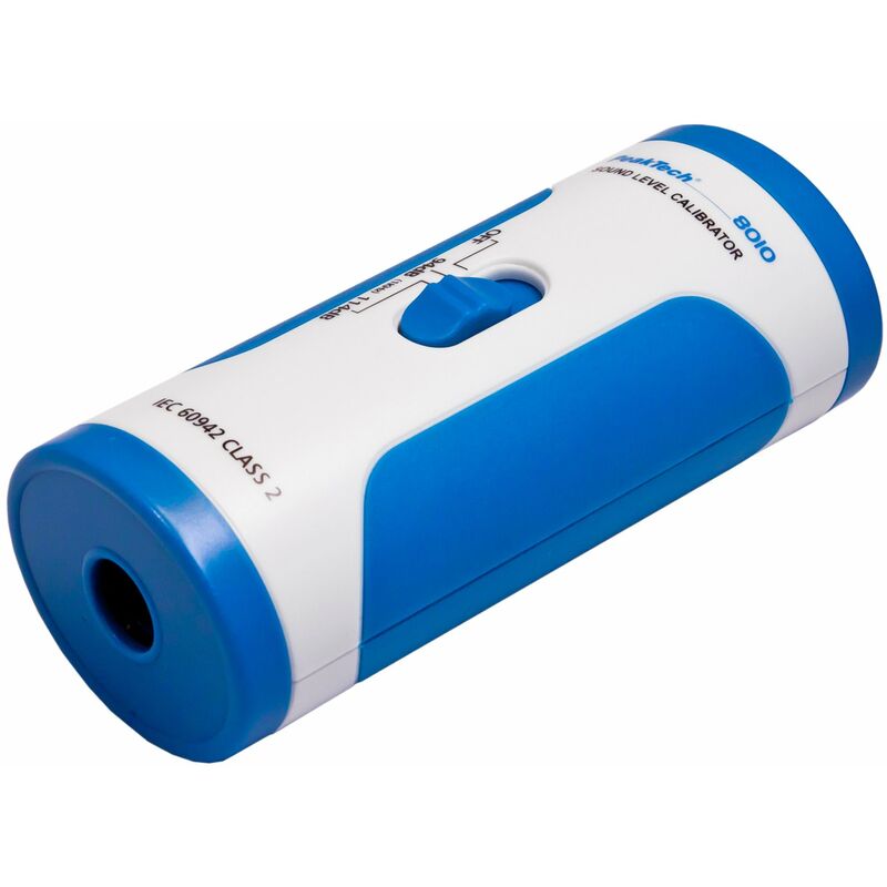 foto del prodotto peaktech 8010 calibratore di livello sonoro, calibratore di alta precisione di classe 2, calibrazione per misurazione del livello sonoro 94