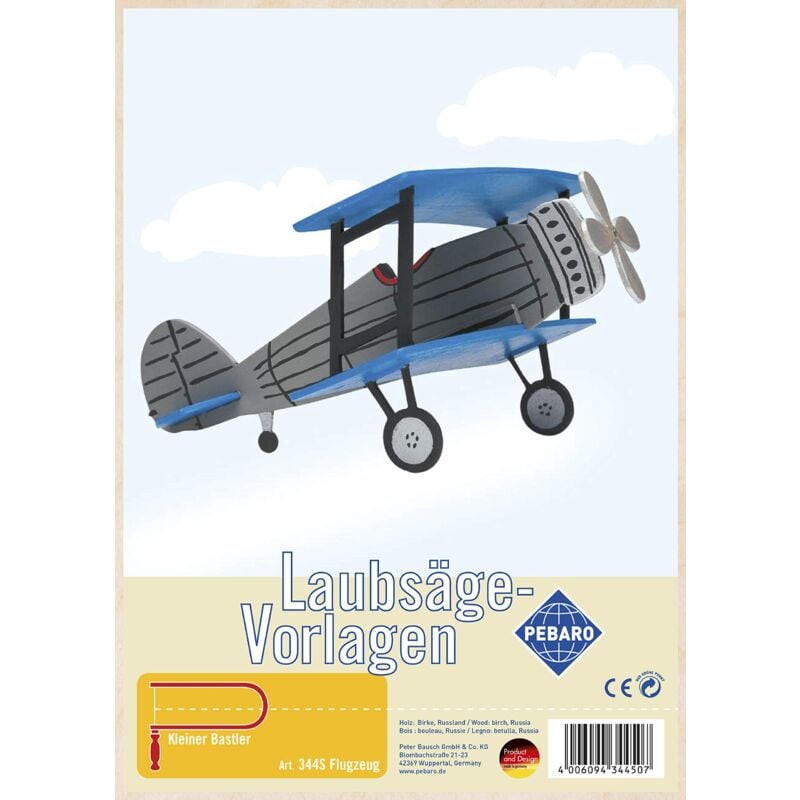 foto del prodotto pebaro kit di traforo, soggetto aeroplano