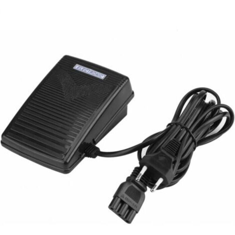 foto del prodotto pedale per macchina da cucire, pedale per macchina da cucire con cavo per cucire in casa, compatibile con singer, juki, husqvarna viking, elna, ecc.