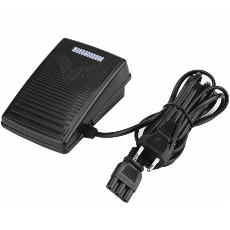 foto del prodotto pedale per macchina da cucire, pedale per macchina da cucire con cavo per cucire in casa, compatibile con singer, juki, husqvarna viking, elna, ecc.