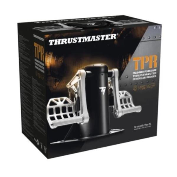 foto del prodotto pedaliera simulatore volo timone tpr rudder silver e black 2960809