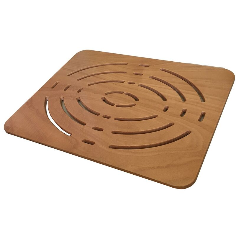 foto del prodotto pedana doccia antiscivolo legno marino 54x68 per piatto doccia 70x90