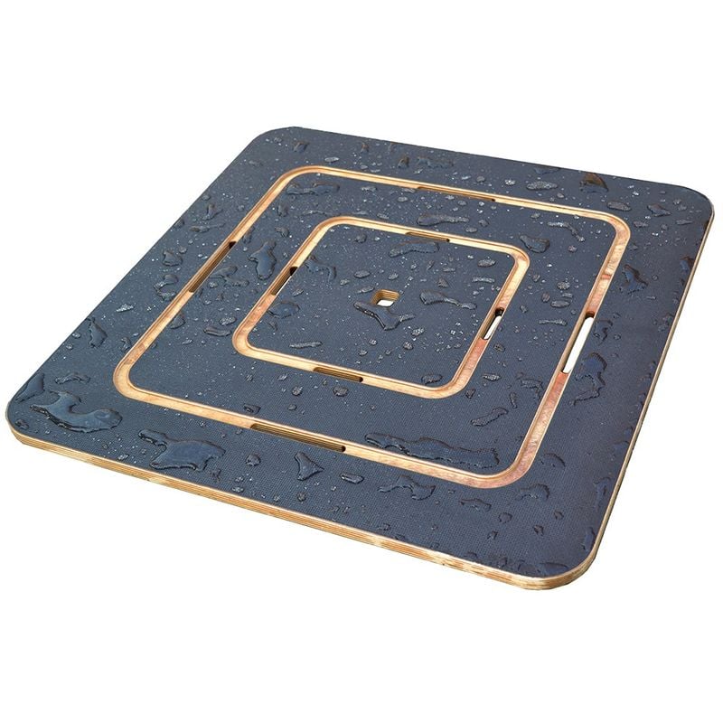 foto del prodotto pedana doccia in legno marino 60 x 60 antiscivolo supergrip ideale per piatto doccia 80 x 80
