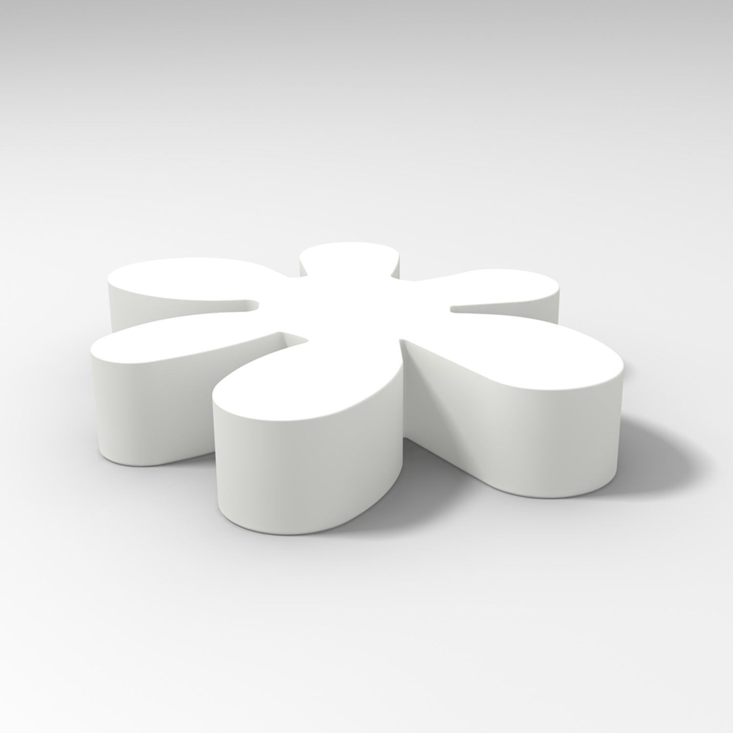 foto del prodotto pedana espositrice floris da 100 cm bianco