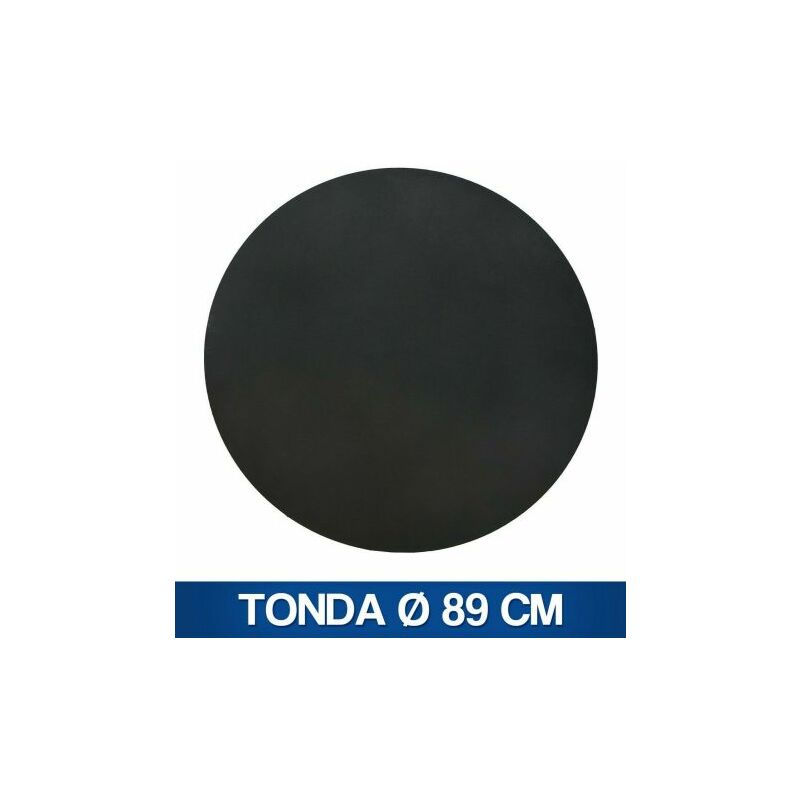 foto del prodotto pedana piastra salvapavimento copripavimento 2 mm per stufe camini v misu 35410v tonda cm 89 51986 
