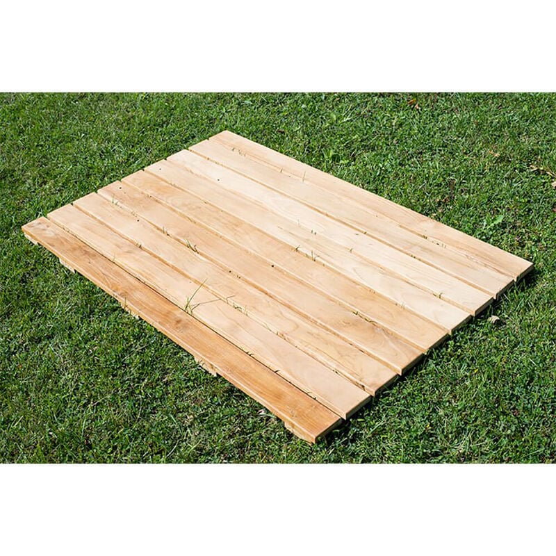 foto del prodotto pedana piatto doccia in legno 120x80cm ati docce