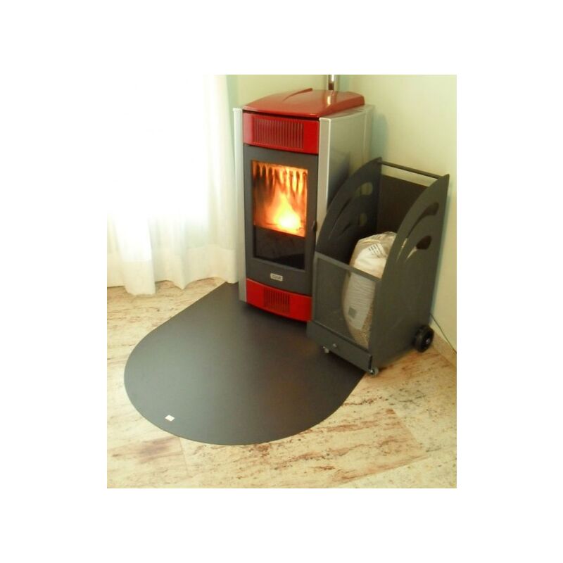 immagine 0 del prodotto pedana sottostufa piastra 100x120 salvapavimento per stufe e camini