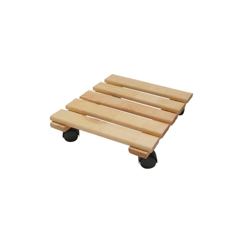 foto del prodotto pedana sottovaso in legno cm. 35 x 35 colore naturale df 6128555