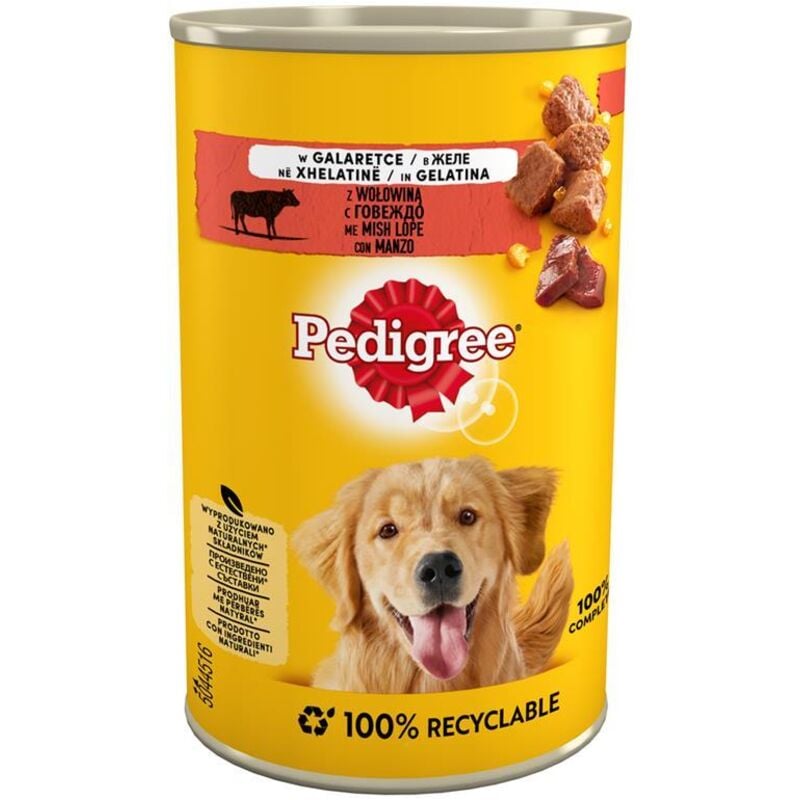foto del prodotto pedigree con manzo 400 g