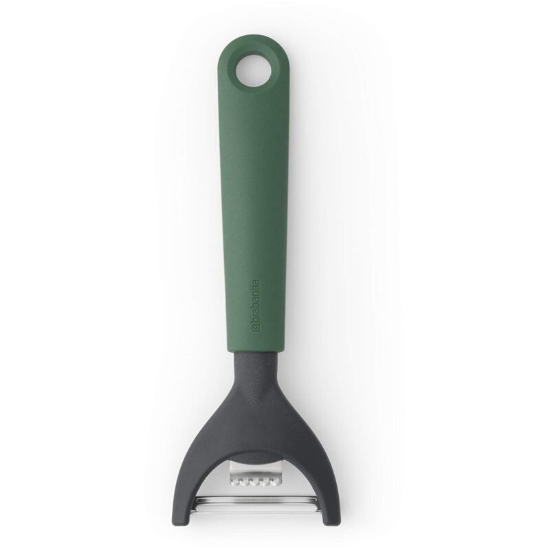 foto del prodotto pelapatate forma a y e rigalimoni, plastica acciaio inossidabile, tasty fir green brabantia