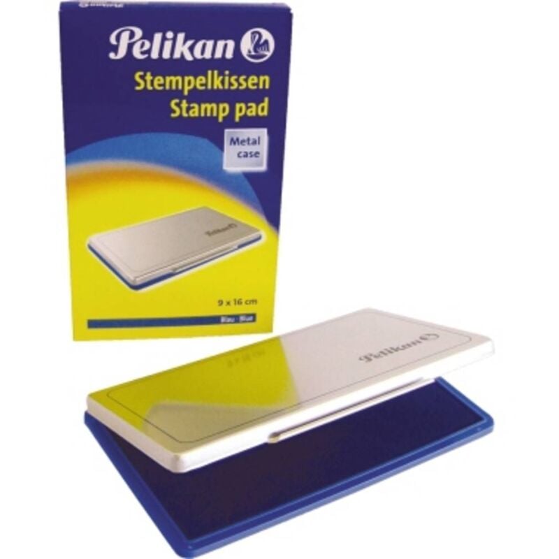 foto del prodotto pelikan cuscinetto inchiostro per timbri 1 331124 160 x 90 mm l x a nero 1 pz.